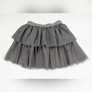 H&M Girls' (3/4T) Sparkly/Glitter Elastic-Waist Lined Tulle Layered Tutu Skirt